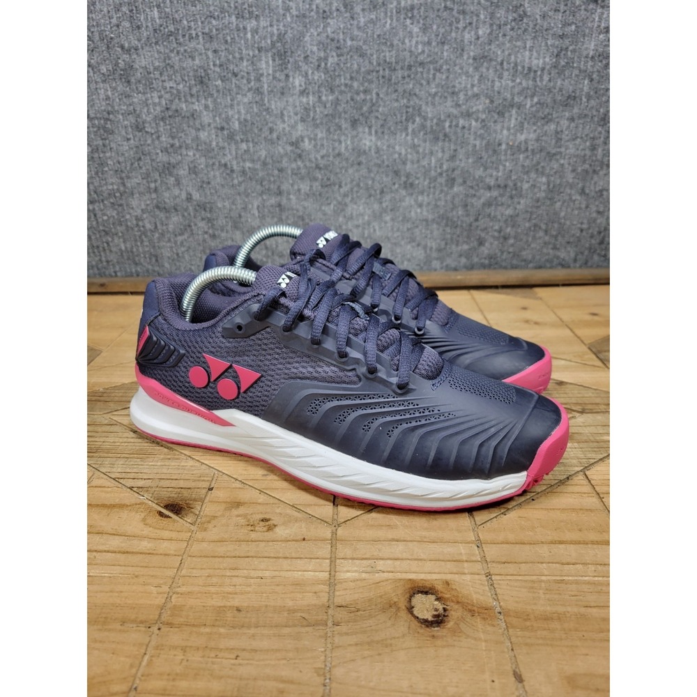 Yonex Power Cushion ECLIPSION 4 Clay Women's 9.5 Navy Pink Tennis‎ Shoes Sports